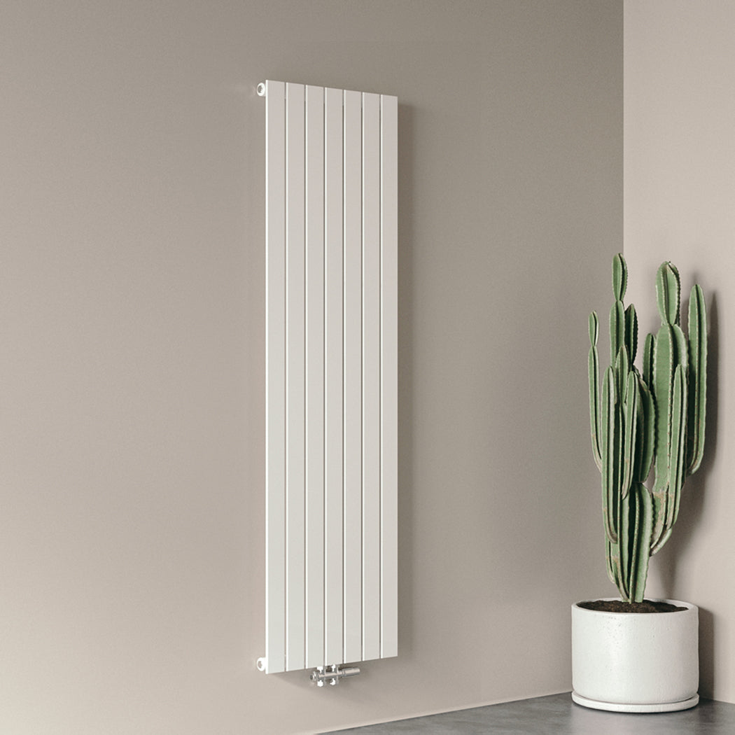 Design heizkörper flach 1800x526mm weiss Einlagig