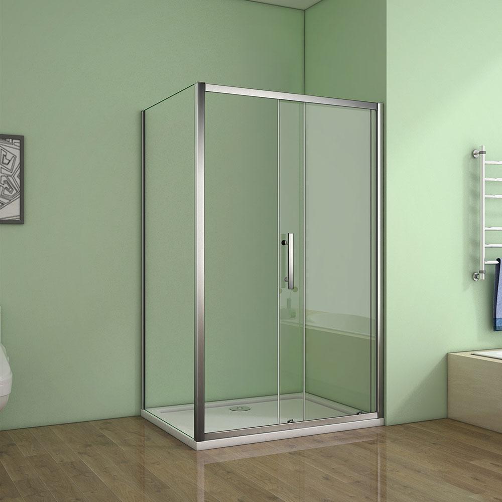 Duschkabine Falttür Drehfalttür Glas