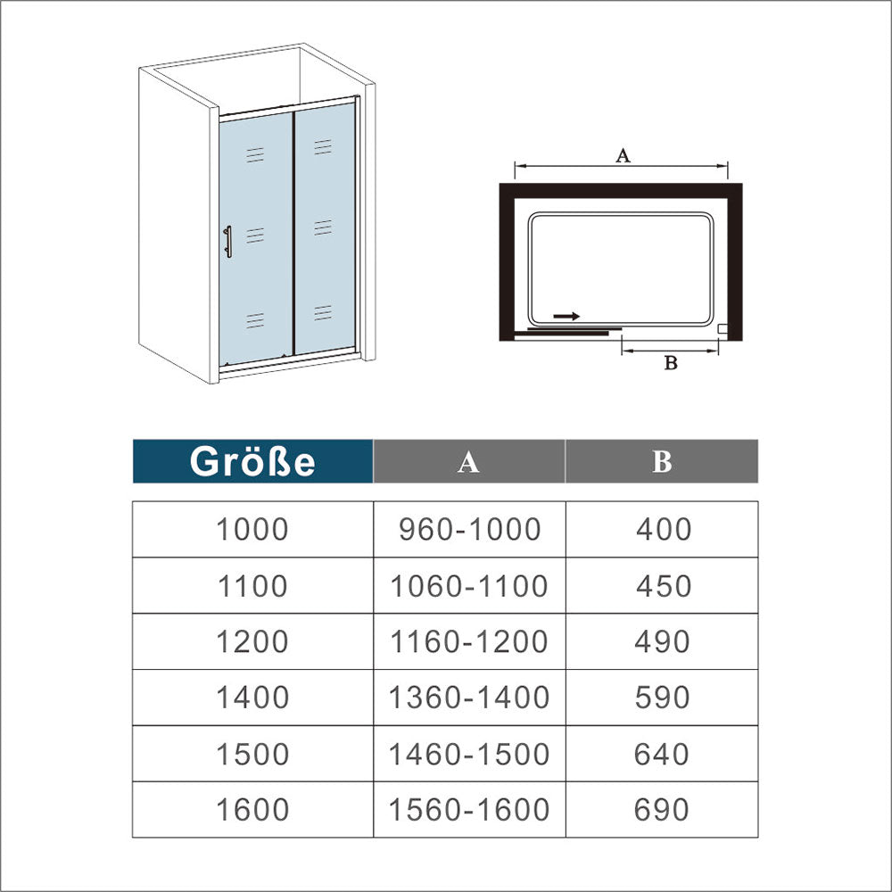 Duschkabine Glas