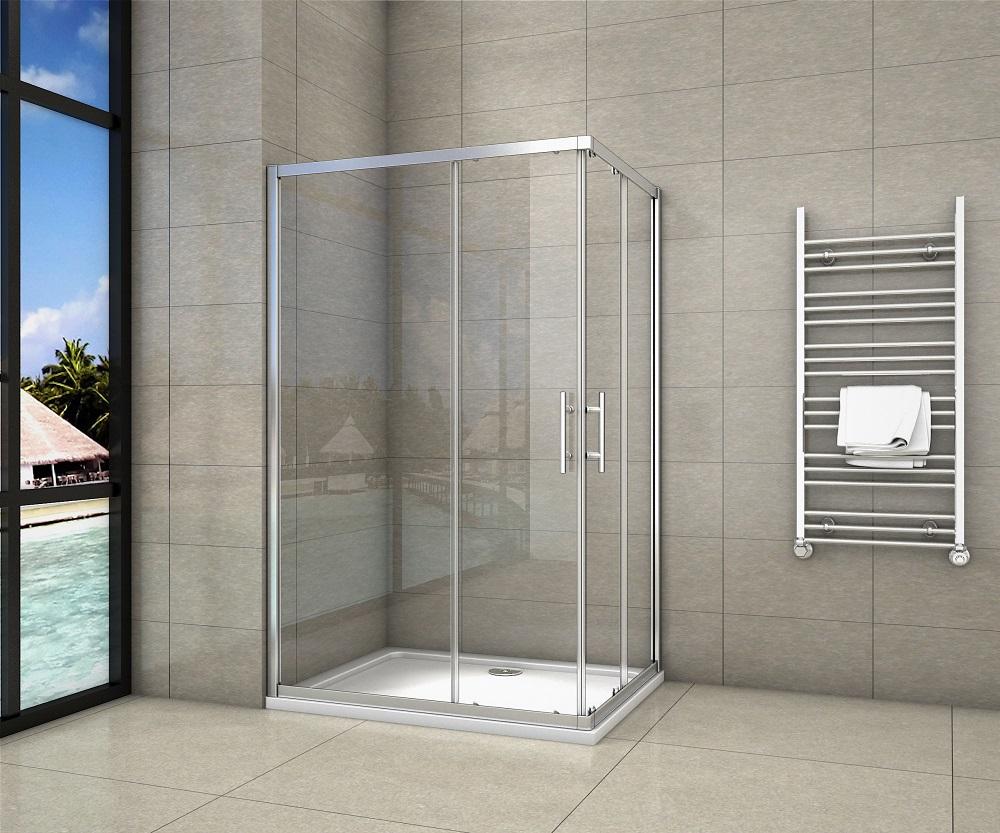 Duschkabine Falttür Drehfalttür Glas