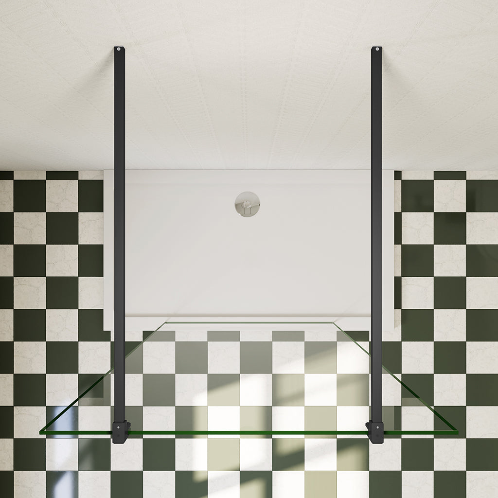 Walk In Duschwand Glaswand Dusche 777 mm 10mm NANO Glas H.200 cm