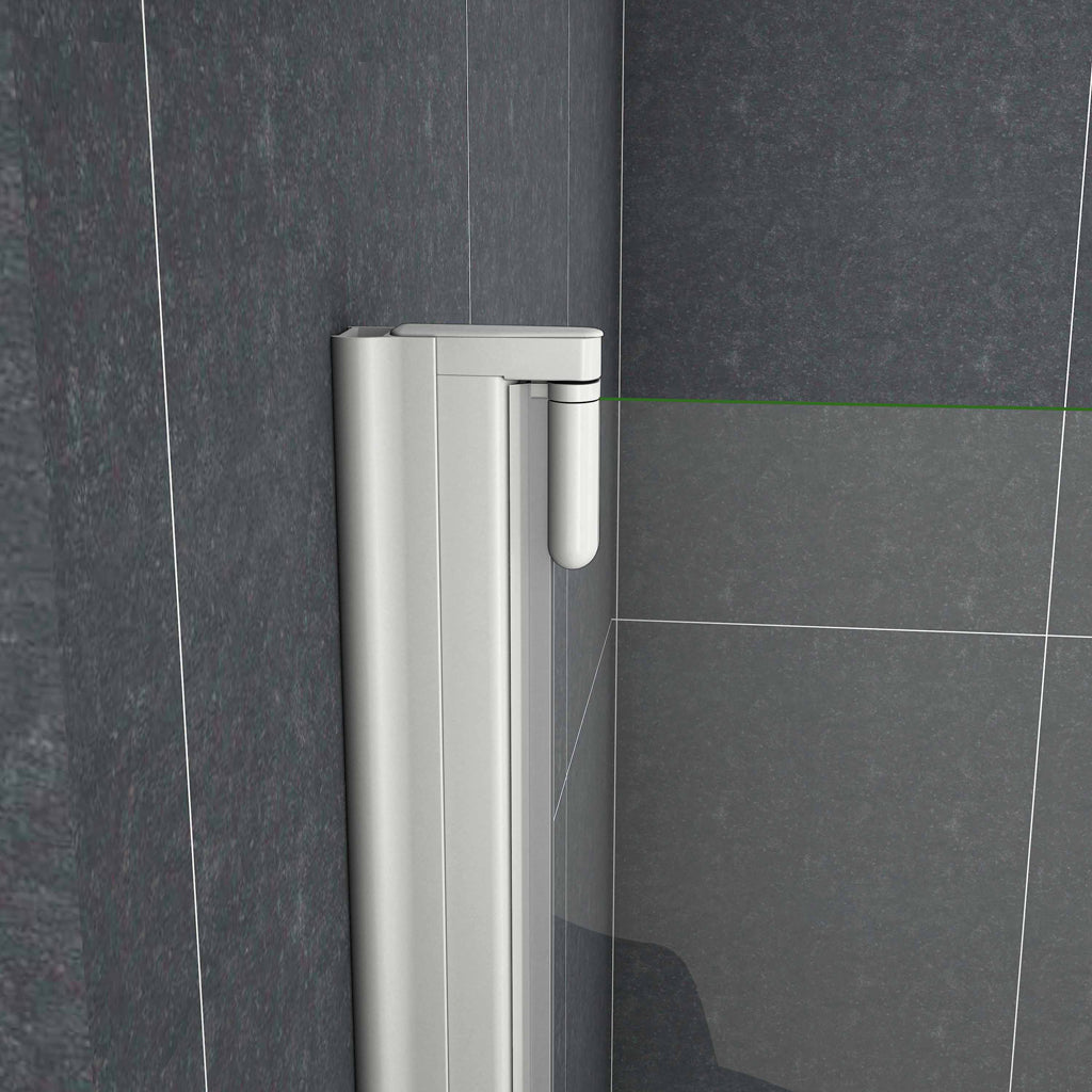 schwenkbar 80 cm Badewannenaufsatz Drehbar Aica