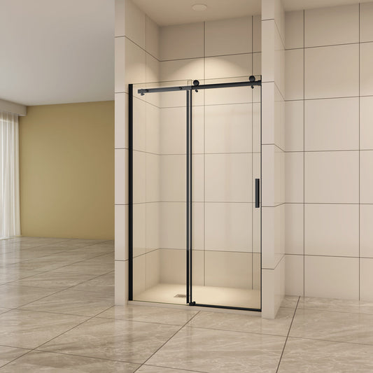 Nischentür 120 cm 8mm NANO Glas Schiebetür Duschabtrennung