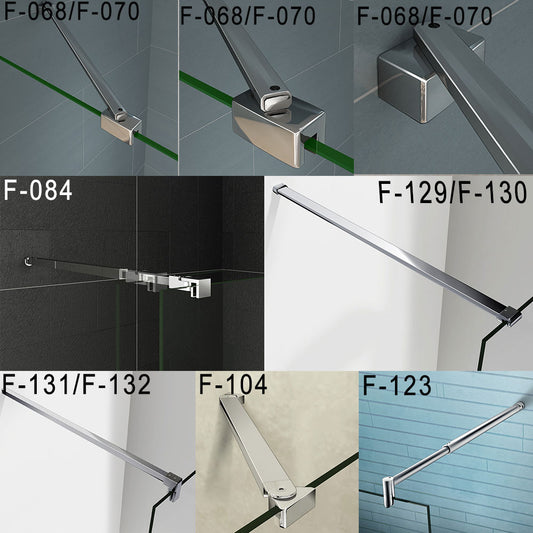 Duschwand Stabilisierungsstange 30 bis 140cm Verschiedene Größe