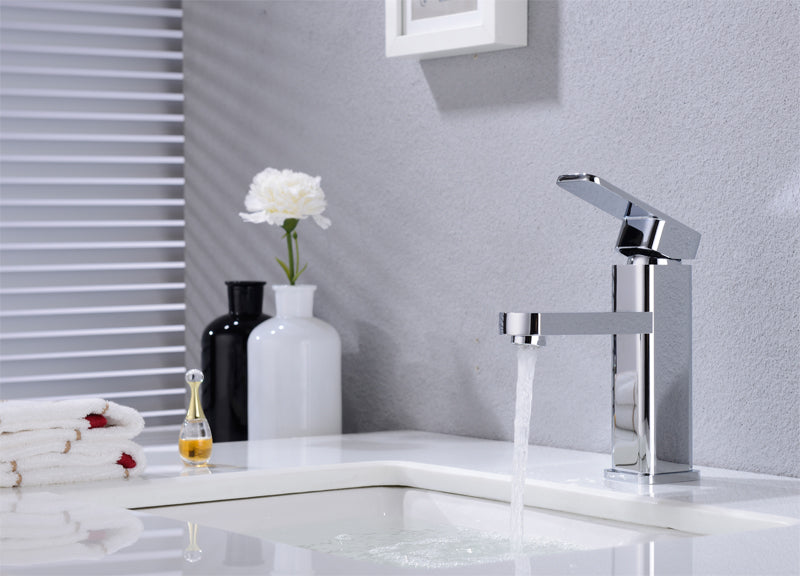 Bad Armatur Wasserfall Waschtischarmatur Mischbatterie Waschbecken Wasserhahn