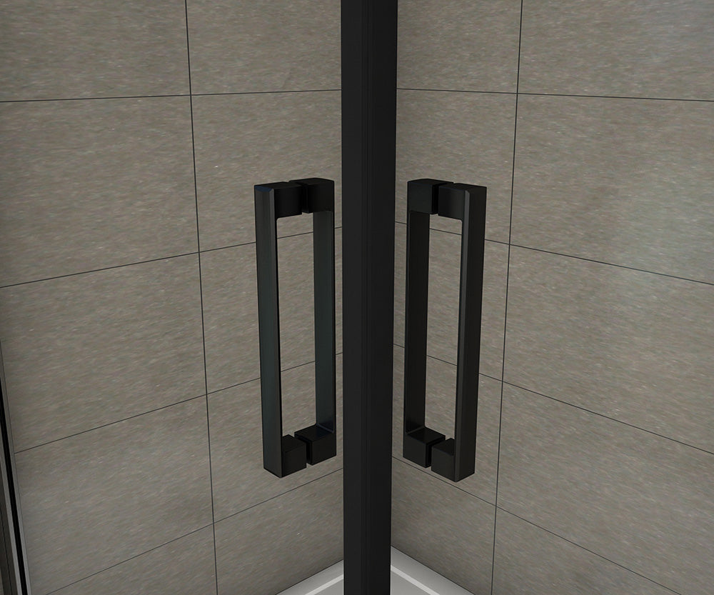 Duschkabine Falttür Drehfalttür Glas