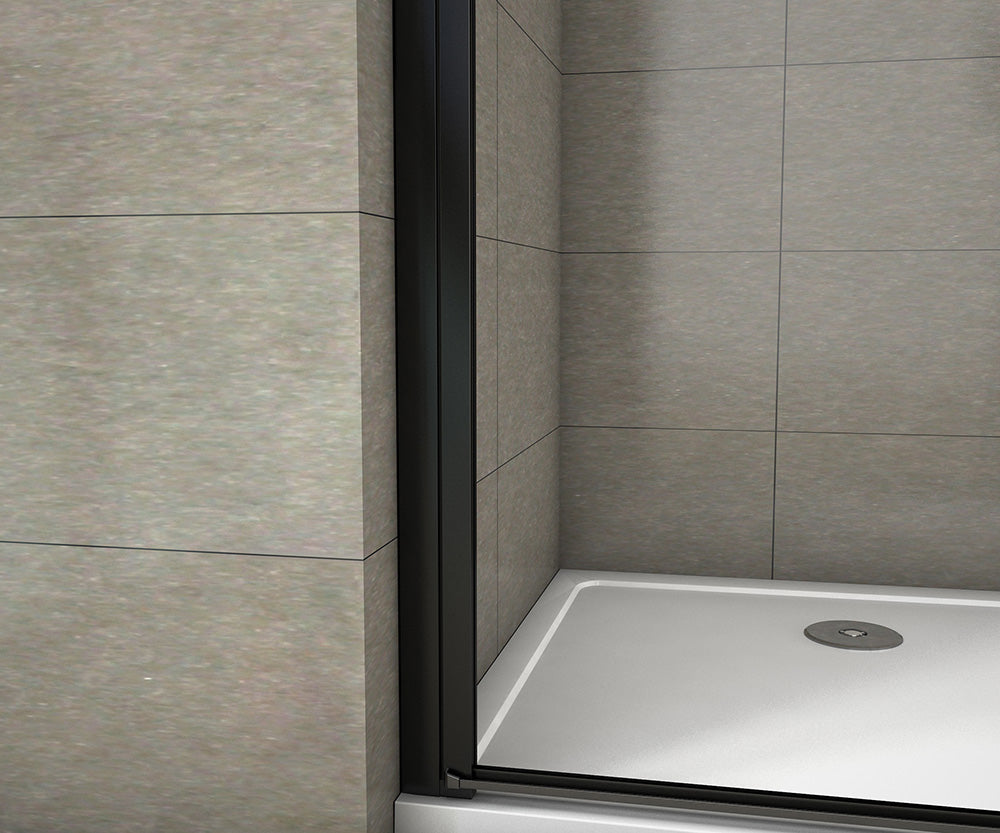 Duschkabine Falttür Drehfalttür Glas