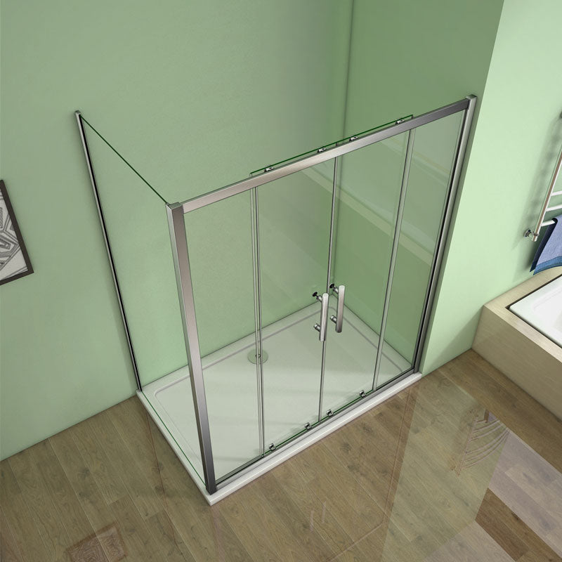 Duschkabine Schiebetür Glas