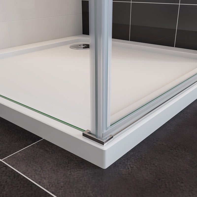 Duschkabine Falttür Drehfalttür Glas