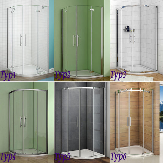 Duschkabine Falttür Drehfalttür Glas