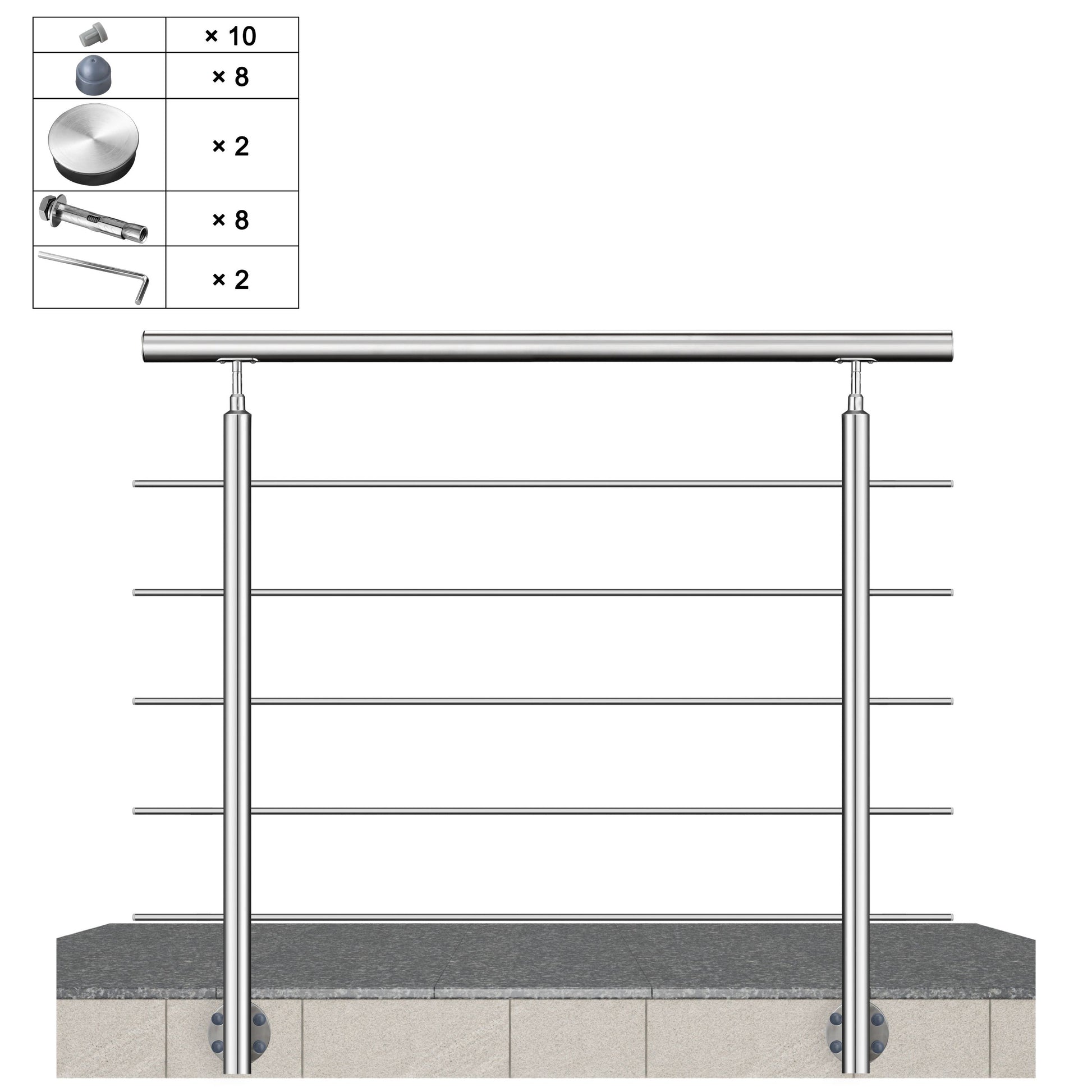 100 cm 120cm 5 Querstreben
