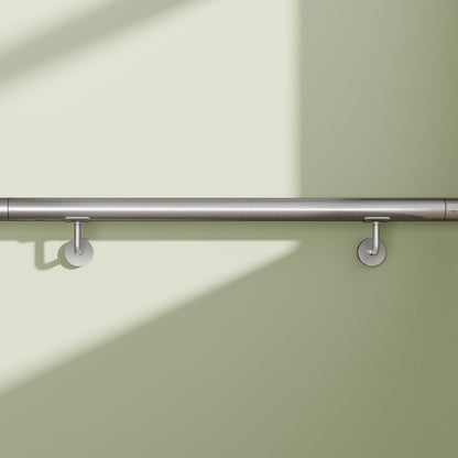 Handlauf Edelstahl 304 V2A Ø42,4 mm Wandmontage, verbindbar & erweiterbar
