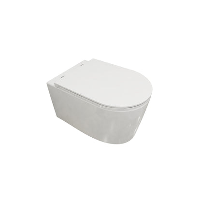 Wandhängende Toilette WC Wand-WCs Softclose Absenkautomatik 525 x 360 x H.360mm