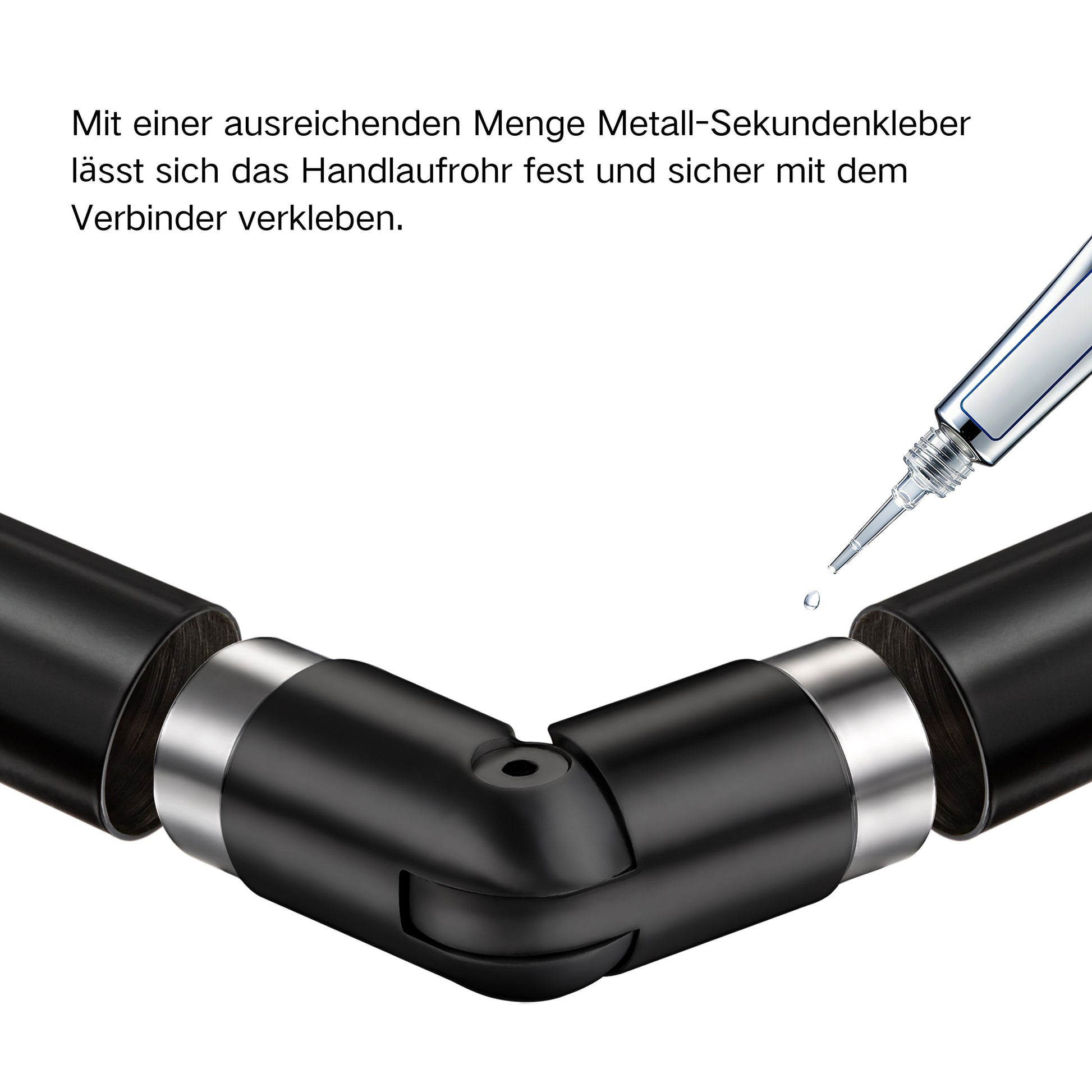 Schwarz|Verstellbar (90°–220°)