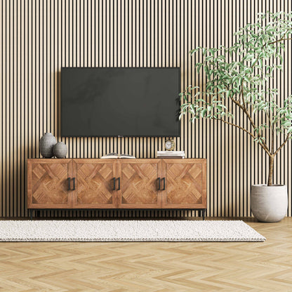 [TX1] Akustikpaneele Natur Eiche – Wohnraum
