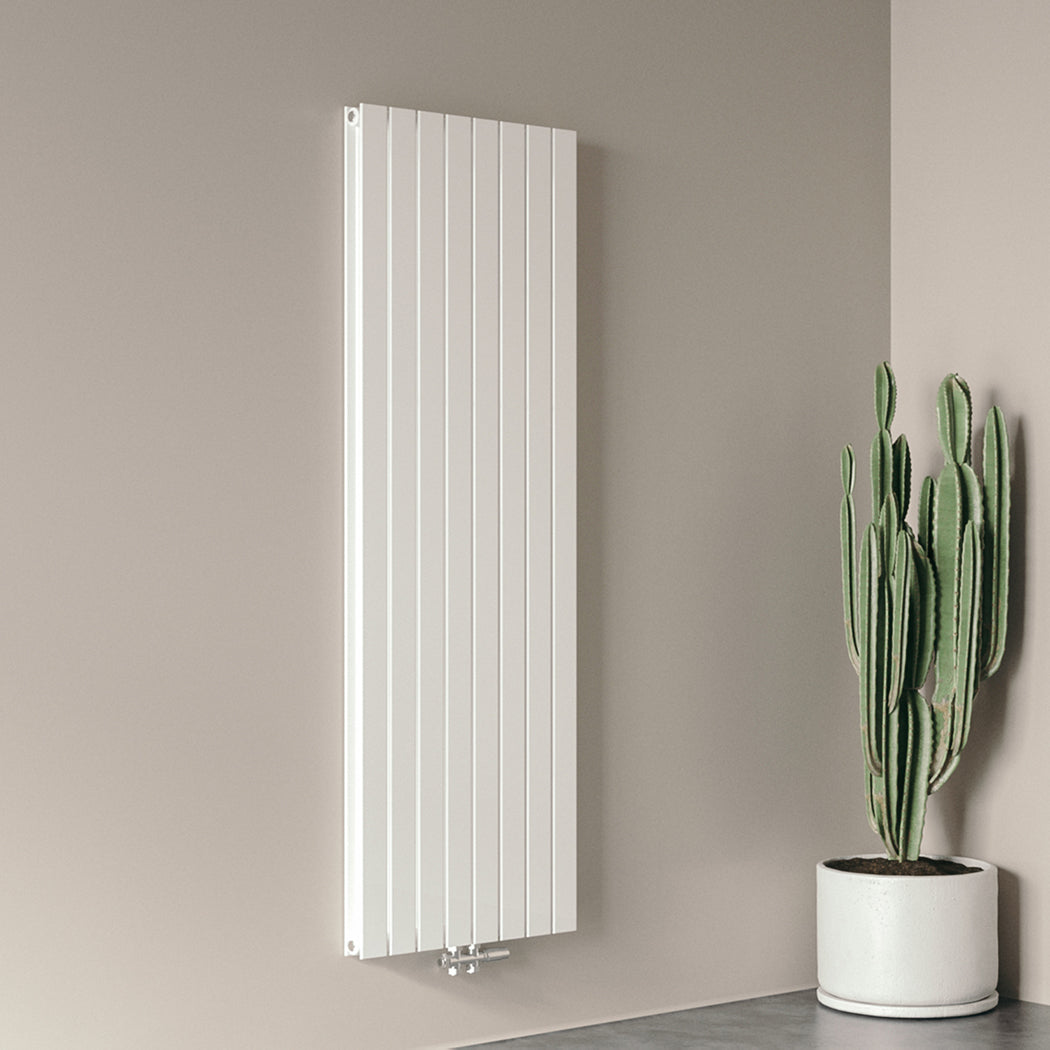 Design heizkörper flach 1800x602mm weiss Doppellagig