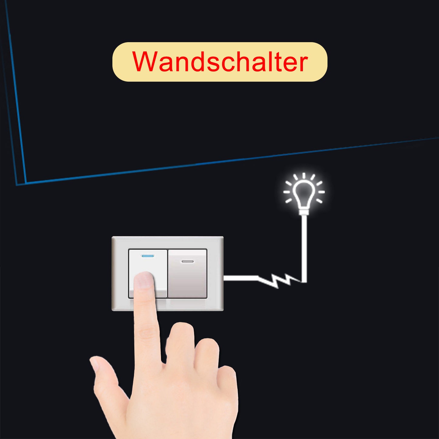 LED Badspiegel mit Beleuchtung Badezimmer Spiegel Kaltweiß mit Beschlagfrei Wandspiegel mit Wandschalter Horizontal und Vertikal