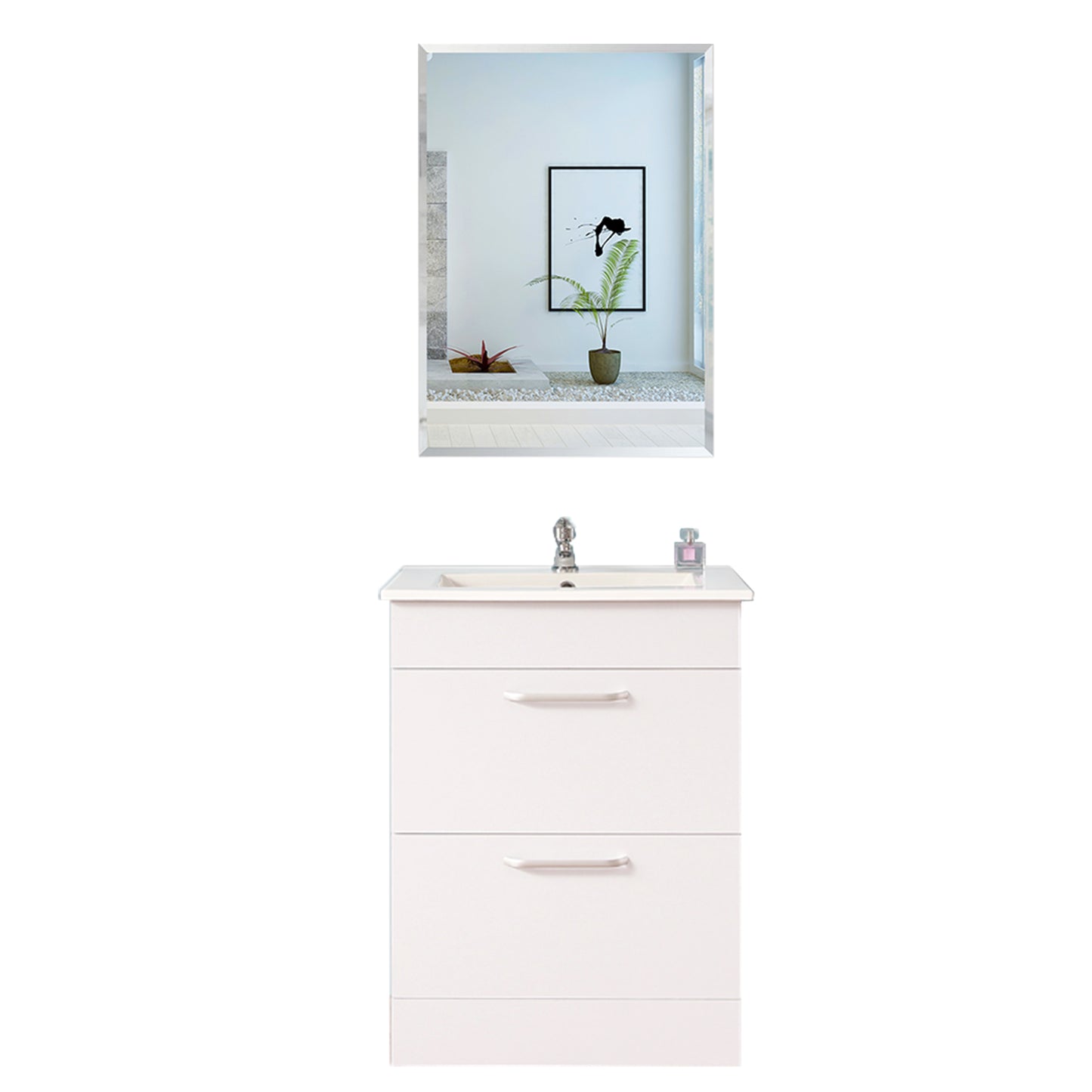 Faccettenspiegel 30-120 cm, 5 mm stark, Spiegel badspiegel kristallspiegel garderobenspiegel duschspiegel