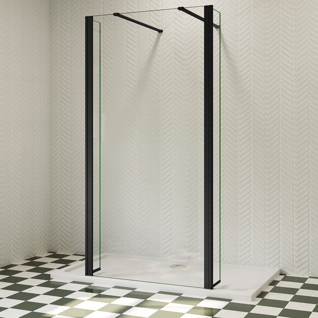 Walk In Glaswand Dusche 70 cm 8mm NANO Glas H.200 cm