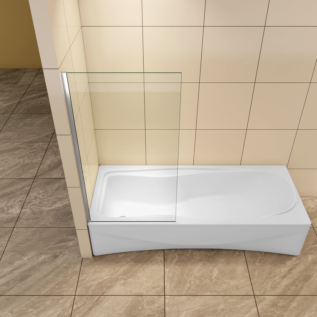 75 Cm Duschwand Badewannenaufsatz Offen H 140 Cm 6mm NANO Glas Aica 75 Cm Duschwand Badewannenaufsatz Offen H 140 Cm 6mm NANO Glas Aica