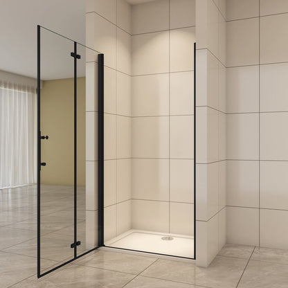 Duschkabine Nischentür Dusche Duschtür 80 cm Falttür 6mm NANO Glas