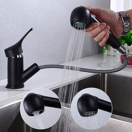 Küchenarmatur Spültisch Armatur Einhandmischer Ausziehbar Wasserhahn mit Brause