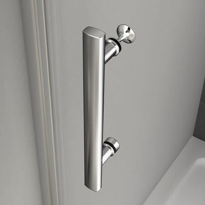 Duschtür Glas Nische 80 x H.195 cm Drehtür Dusche Duschkabine