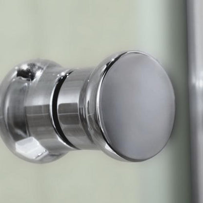 Duschabtrennung 80-120cm Scharniertür 70-100cm Duschwand 8mm Glas