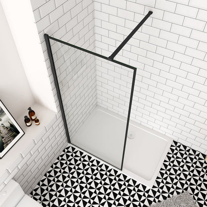 B.120 x H.200 cm 8mm NANO ESG Glas Duschabtrennung Duschwand ESG Glas Walk in Dusche Duschtrennwand